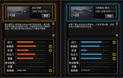 CFM60赤银怎么样？穿越火线M60赤银效果评测